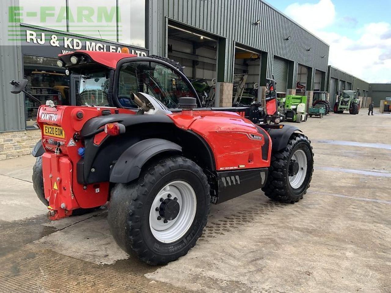 Teleskoplader of the type Manitou mlt737-130 ps+ elite telehandler (st21492), Gebrauchtmaschine in SHAFTESBURY (Picture 9)