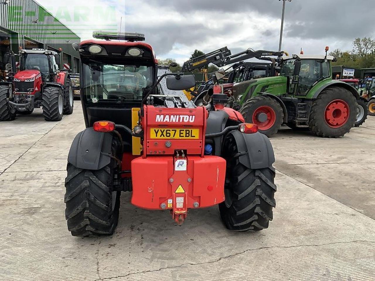 Teleskoplader от тип Manitou mlt741-140 v+ elite telehandler (st21191), Gebrauchtmaschine в SHAFTESBURY (Снимка 4)