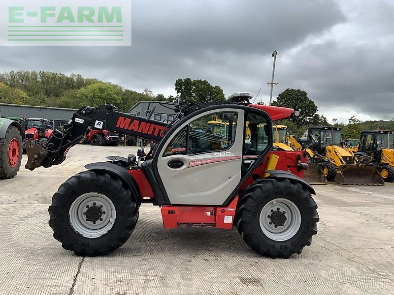 Teleskoplader van het type Manitou mlt741-140 v+ elite telehandler (st21191), Gebrauchtmaschine in SHAFTESBURY (Foto 5)