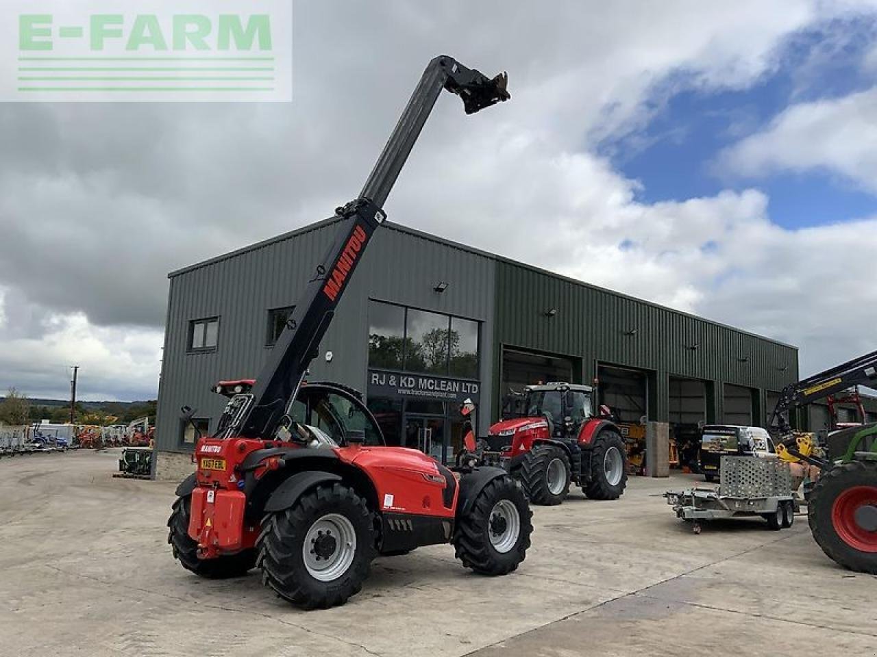 Teleskoplader van het type Manitou mlt741-140 v+ elite telehandler (st21191), Gebrauchtmaschine in SHAFTESBURY (Foto 12)