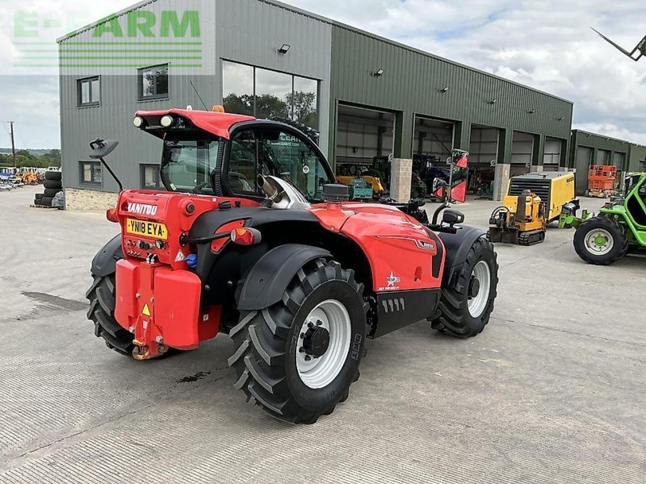 Teleskoplader des Typs Manitou mlt741-140v+ elite telehandler (st20902), Gebrauchtmaschine in SHAFTESBURY (Bild 3)