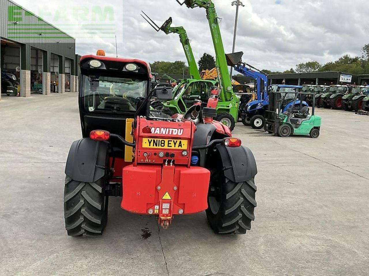 Teleskoplader van het type Manitou mlt741-140v+ elite telehandler (st20902), Gebrauchtmaschine in SHAFTESBURY (Foto 4)