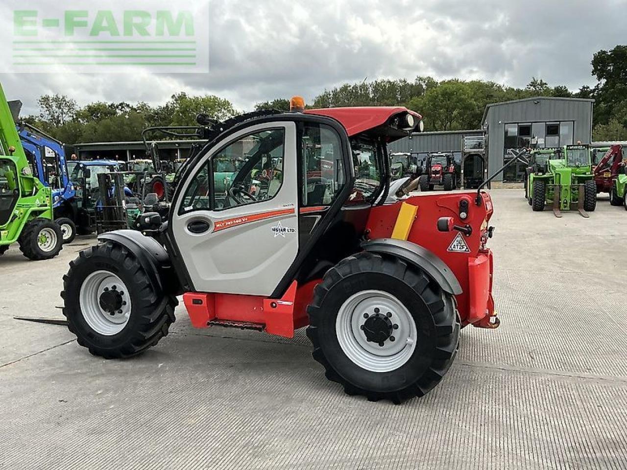 Teleskoplader van het type Manitou mlt741-140v+ elite telehandler (st20902), Gebrauchtmaschine in SHAFTESBURY (Foto 5)