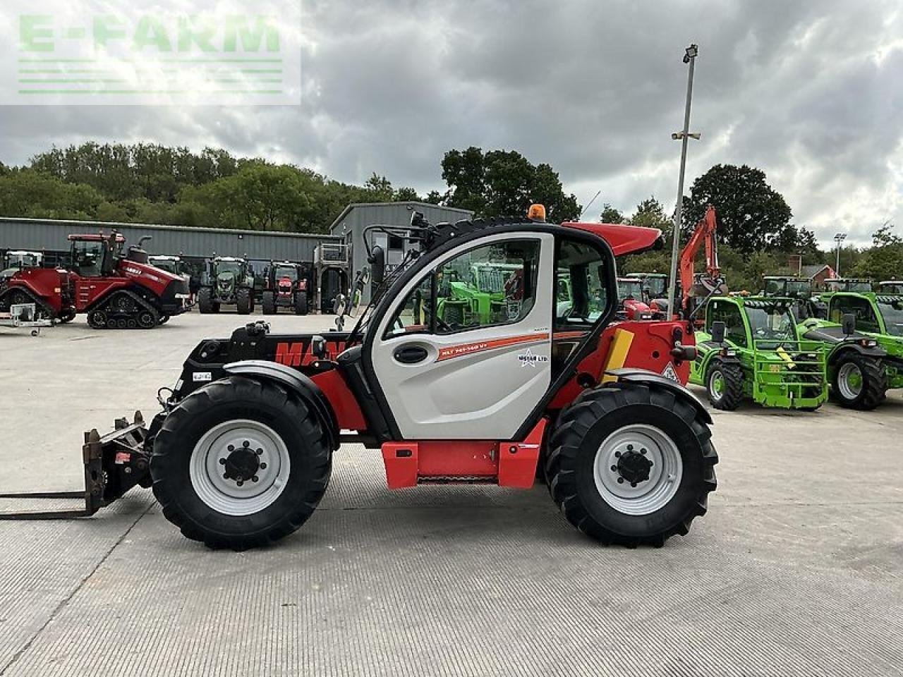 Teleskoplader van het type Manitou mlt741-140v+ elite telehandler (st20902), Gebrauchtmaschine in SHAFTESBURY (Foto 7)