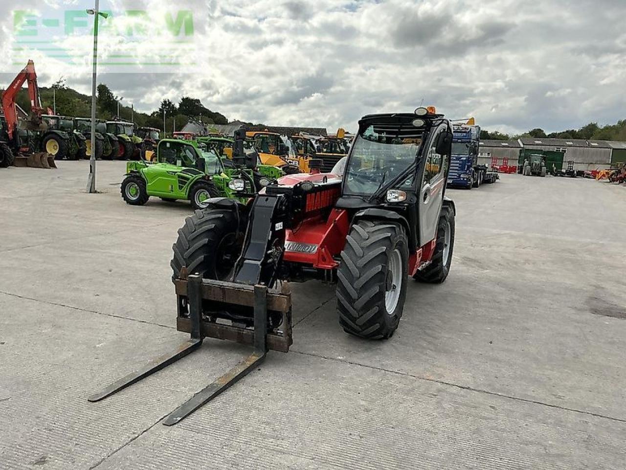 Teleskoplader des Typs Manitou mlt741-140v+ elite telehandler (st20902), Gebrauchtmaschine in SHAFTESBURY (Bild 8)