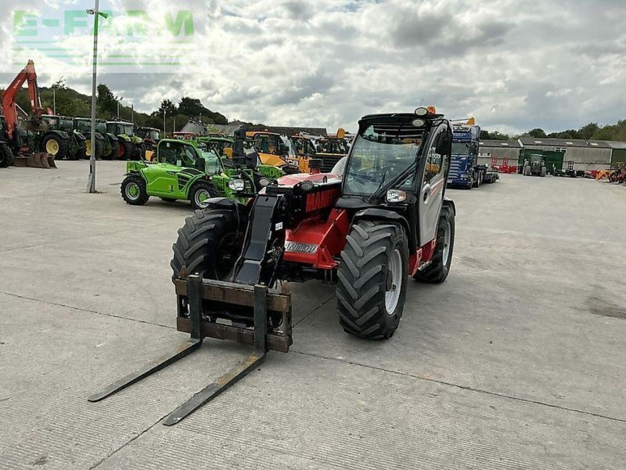 Teleskoplader от тип Manitou mlt741-140v+ elite telehandler (st20902), Gebrauchtmaschine в SHAFTESBURY (Снимка 8)