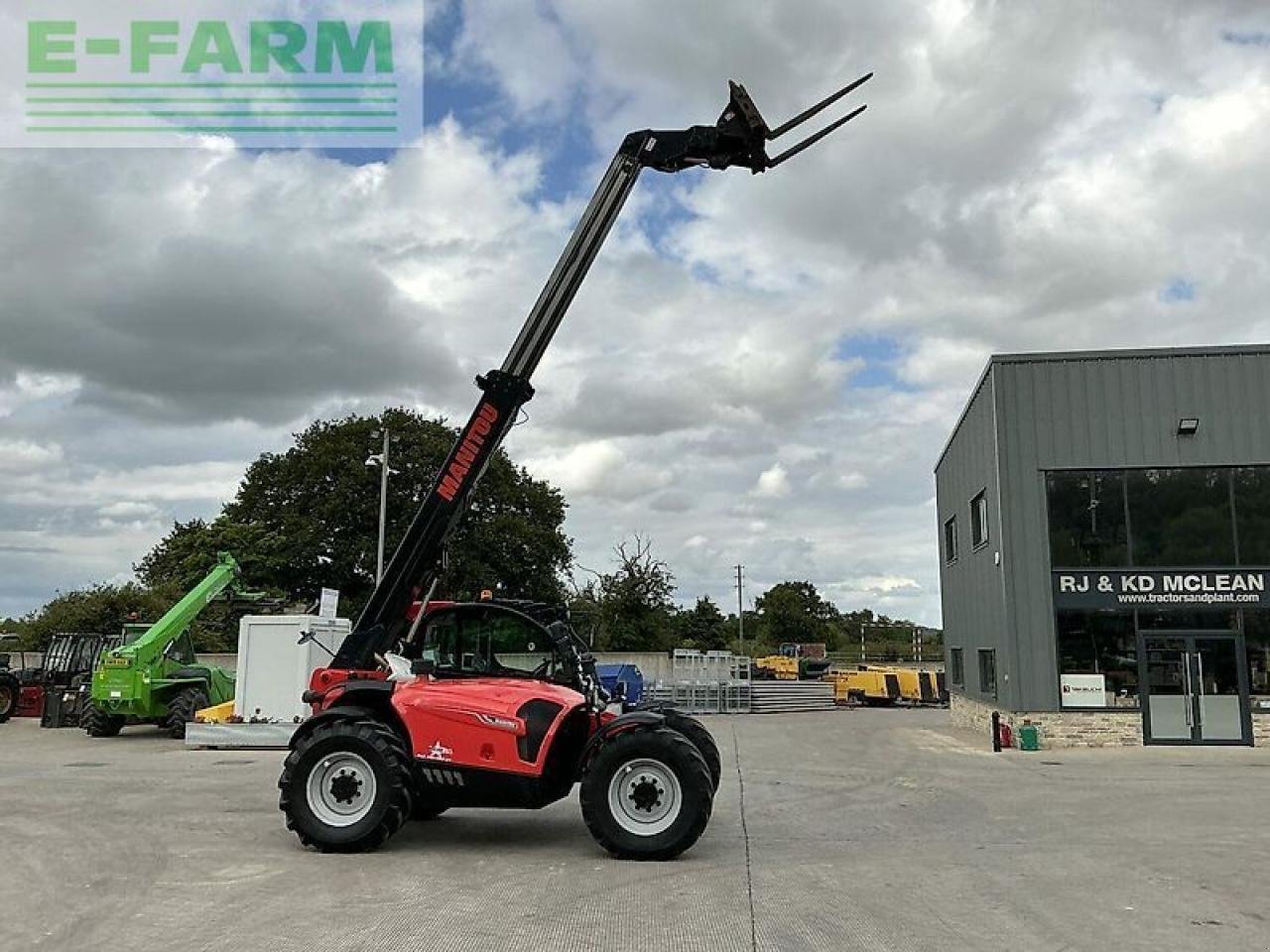 Teleskoplader от тип Manitou mlt741-140v+ elite telehandler (st20902), Gebrauchtmaschine в SHAFTESBURY (Снимка 14)