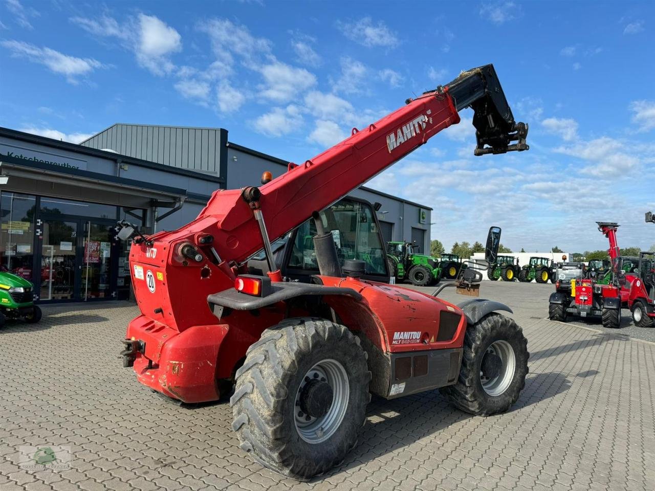 Teleskoplader του τύπου Manitou MLT845-120H 4-E3, Gebrauchtmaschine σε Münchberg (Φωτογραφία 7)