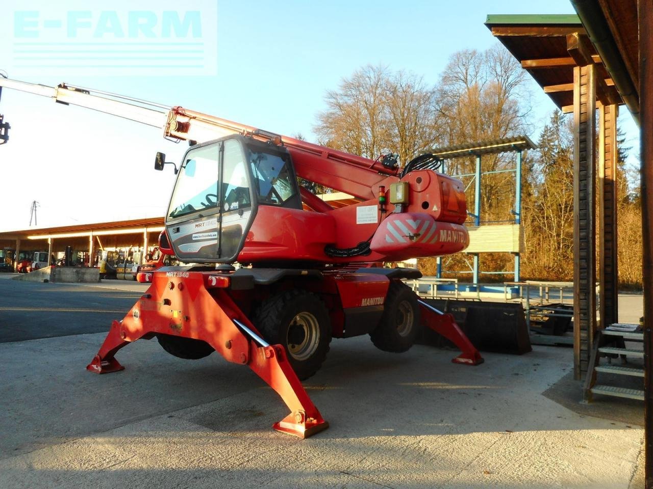 Teleskoplader tipa Manitou mrt 1640 easy roto ( 6 anbaugeräte und funk ), Gebrauchtmaschine u ST. NIKOLAI/DR. (Slika 19)