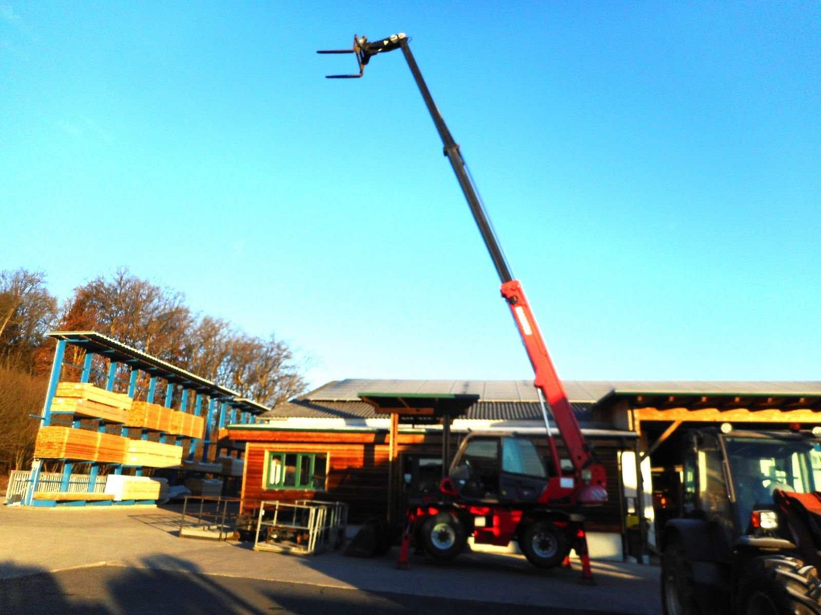 Teleskoplader Türe ait Manitou MRT 1640 EASY ROTO ( 6 Anbaugeräte und Funk ), Gebrauchtmaschine içinde St. Nikolai ob Draßling (resim 17)