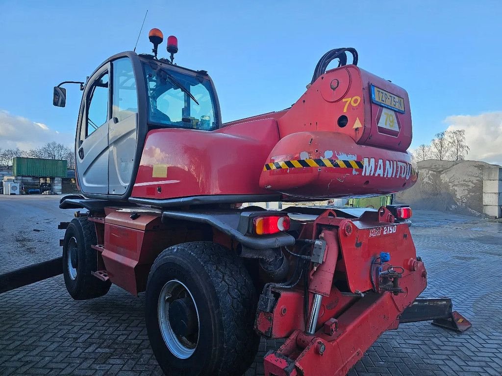 Teleskoplader tip Manitou Mrt 2150 2009 8100 uur roterende verreiker manbak + vorken, Gebrauchtmaschine in Scherpenzeel (Poză 5)