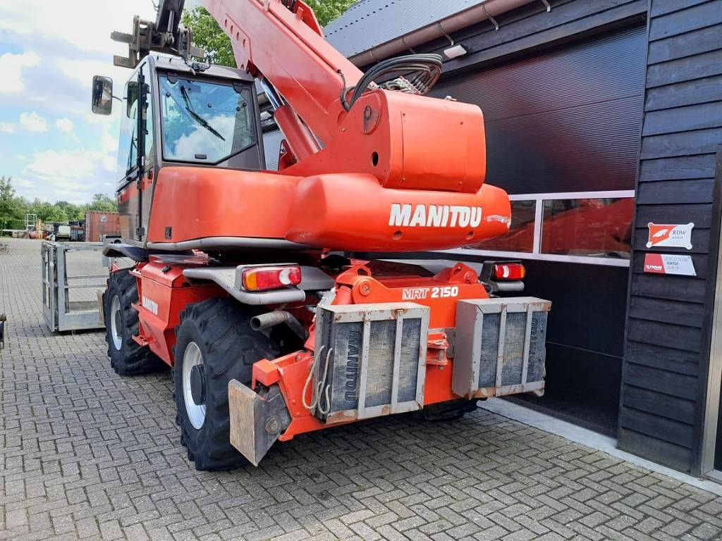 Teleskoplader typu Manitou MRT 2150 M verreiker manbasket jib, Gebrauchtmaschine w Ederveen (Zdjęcie 10)