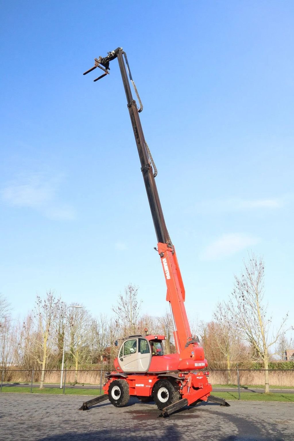 Teleskoplader del tipo Manitou MRT 2150 + PRIVILEGE REMOTE AIRCO FORKS, Gebrauchtmaschine en Marknesse (Imagen 10)