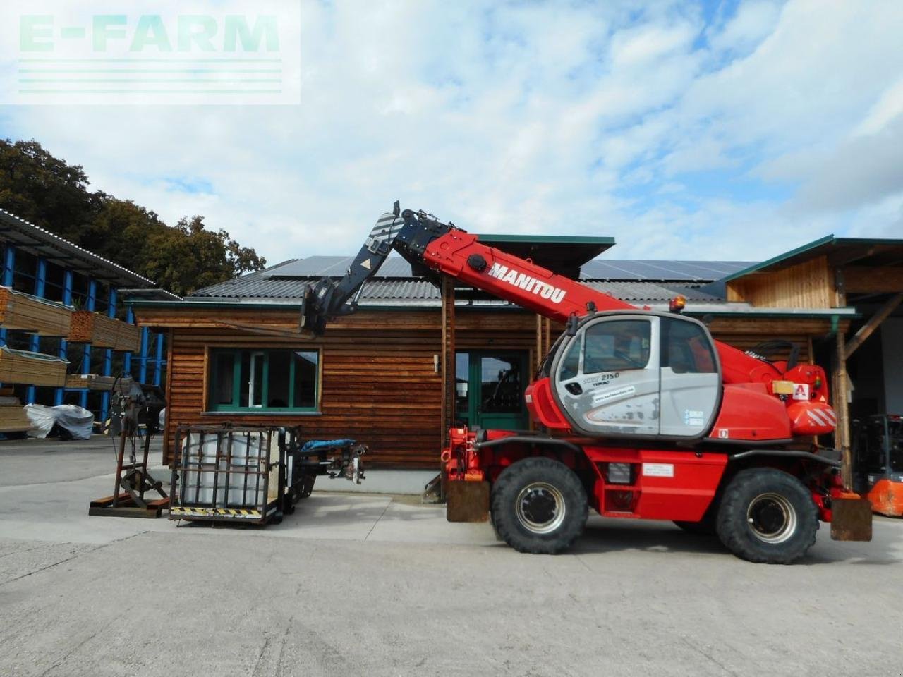 Teleskoplader typu Manitou mrt 2150 privilege roto ( funk + 4 anbauteile ), Gebrauchtmaschine v ST. NIKOLAI/DR. (Obrázek 1)