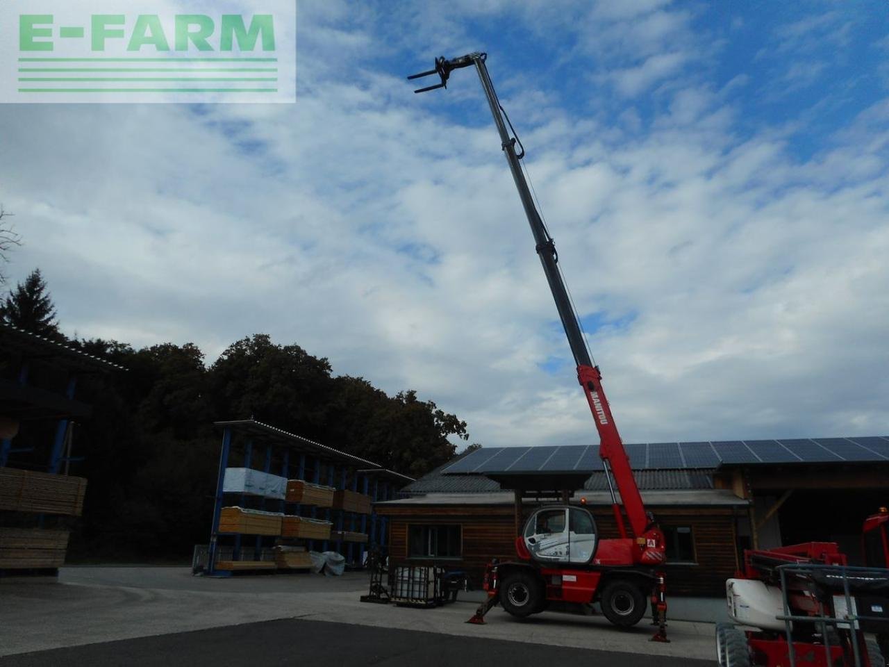 Teleskoplader tip Manitou mrt 2150 privilege roto ( funk + 4 anbauteile ), Gebrauchtmaschine in ST. NIKOLAI/DR. (Poză 13)