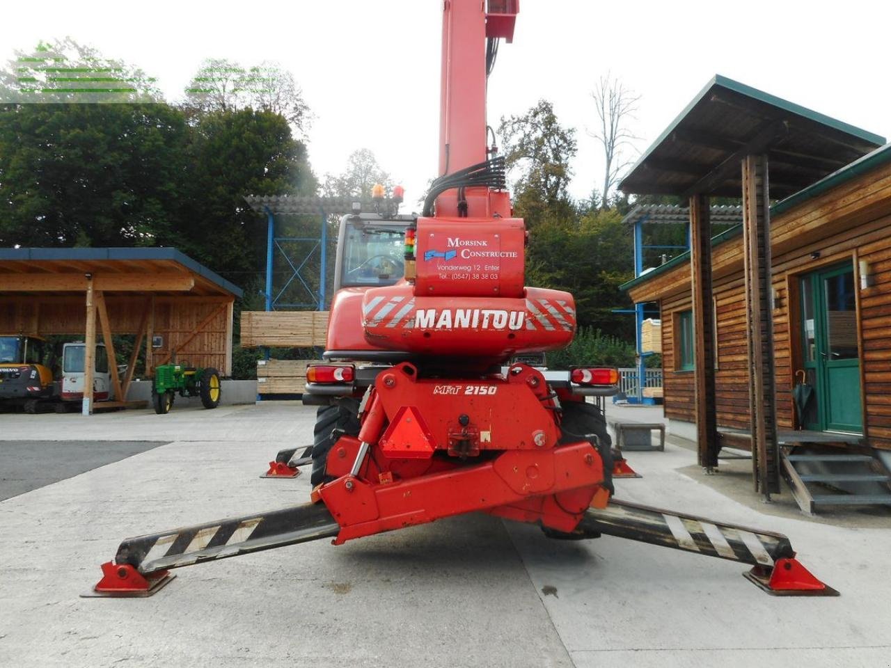 Teleskoplader tip Manitou mrt 2150 privilege roto ( funk + 4 anbauteile ), Gebrauchtmaschine in ST. NIKOLAI/DR. (Poză 16)