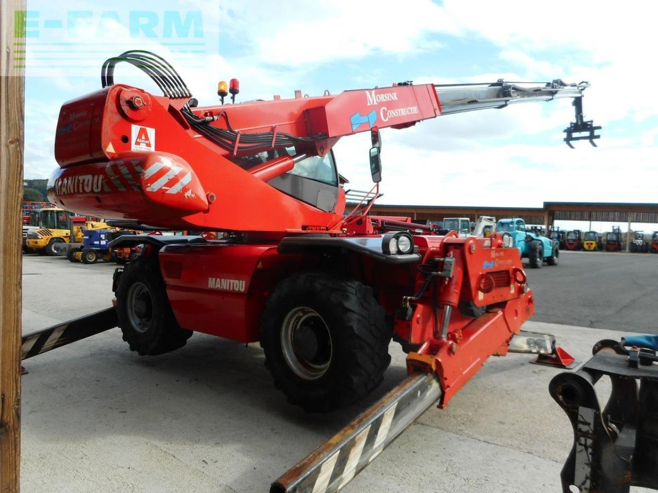 Teleskoplader typu Manitou mrt 2150 privilege roto ( funk + 4 anbauteile ), Gebrauchtmaschine v ST. NIKOLAI/DR. (Obrázek 18)