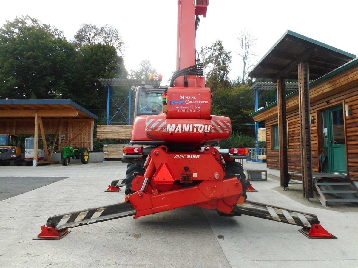 Teleskoplader du type Manitou MRT 2150 Privilege ROTO ( Funk + 4 Anbauteile ), Gebrauchtmaschine en St. Nikolai ob Draßling (Photo 16)