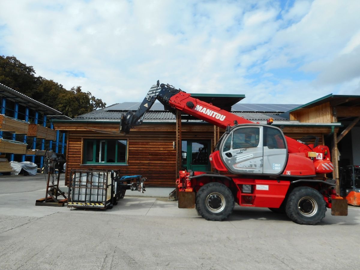 Teleskoplader du type Manitou MRT 2150 Privilege ROTO ( Funk + 4 Anbauteile ), Gebrauchtmaschine en St. Nikolai ob Draßling (Photo 1)