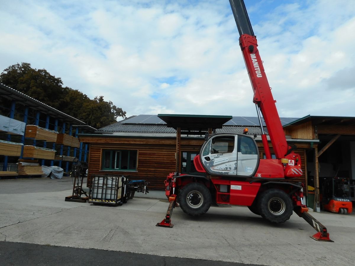 Teleskoplader du type Manitou MRT 2150 Privilege ROTO ( Funk + 4 Anbauteile ), Gebrauchtmaschine en St. Nikolai ob Draßling (Photo 12)