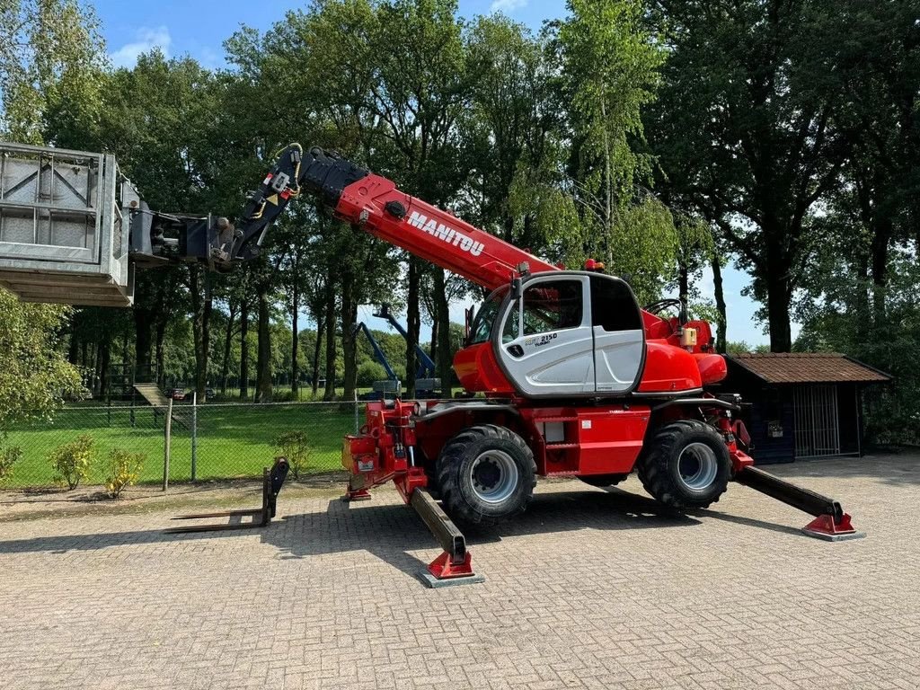 Teleskoplader tip Manitou MRT 2150 Roterende Verreiker *Dutch machine complete, Gebrauchtmaschine in Harskamp (Poză 1)