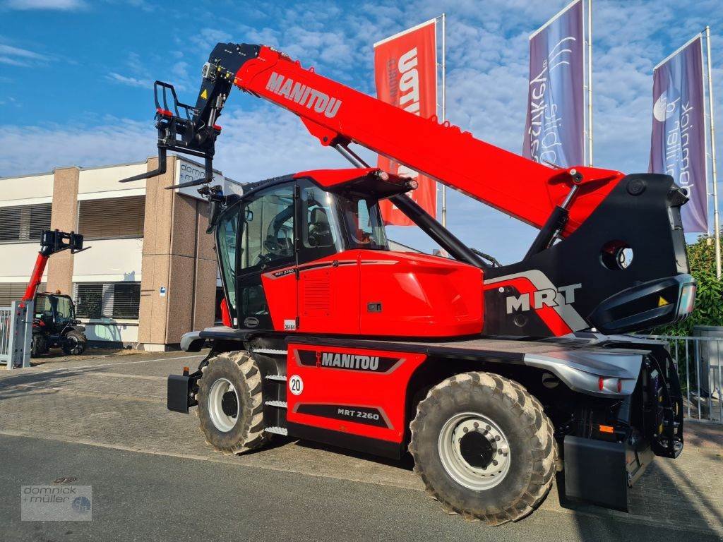 Teleskoplader typu Manitou MRT 2260 Vision+AC, Gebrauchtmaschine w Friedrichsdorf (Zdjęcie 4)