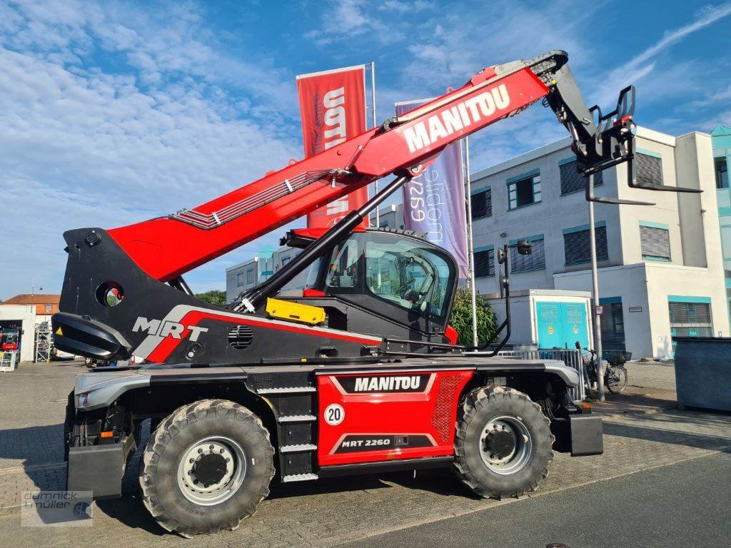 Teleskoplader van het type Manitou MRT 2260 Vision+AC, Gebrauchtmaschine in Friedrichsdorf (Foto 8)