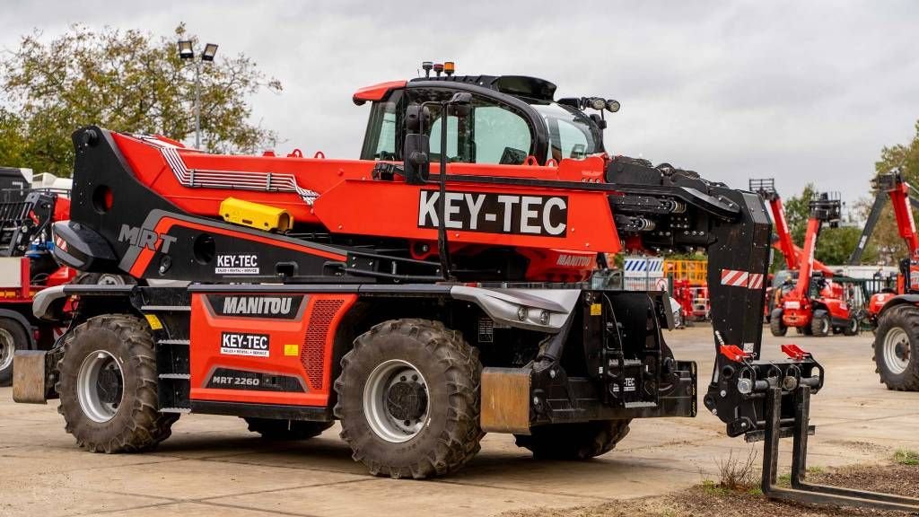 Teleskoplader del tipo Manitou MRT 2260, Neumaschine In Moerbeke (Immagine 5)