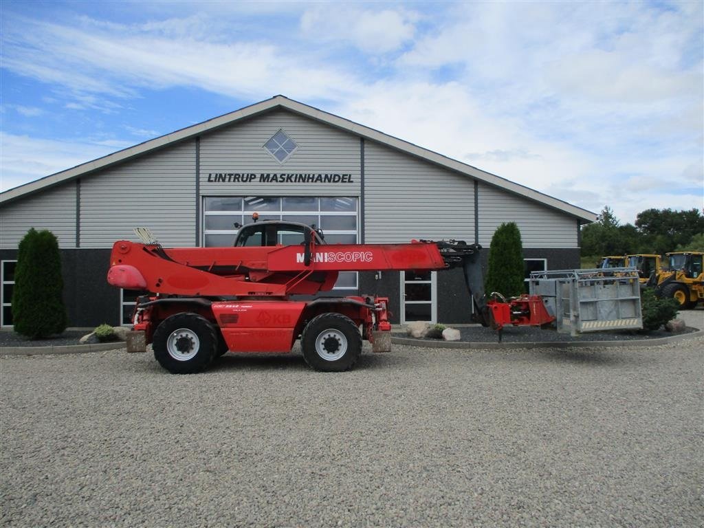 Teleskoplader del tipo Manitou MRT 2540 Medfølgende trådløs fjernbetjening, kurv og pallegafler. Dreje led, spil-talje og kranarm kan med købes til den.., Gebrauchtmaschine en Lintrup (Imagen 4)