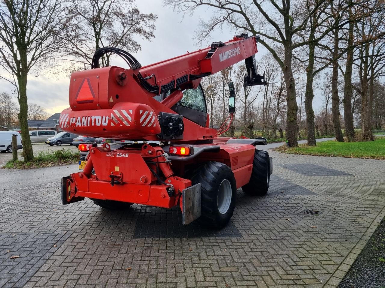 Teleskoplader Türe ait Manitou MRT 2540, Gebrauchtmaschine içinde Lunteren (resim 4)