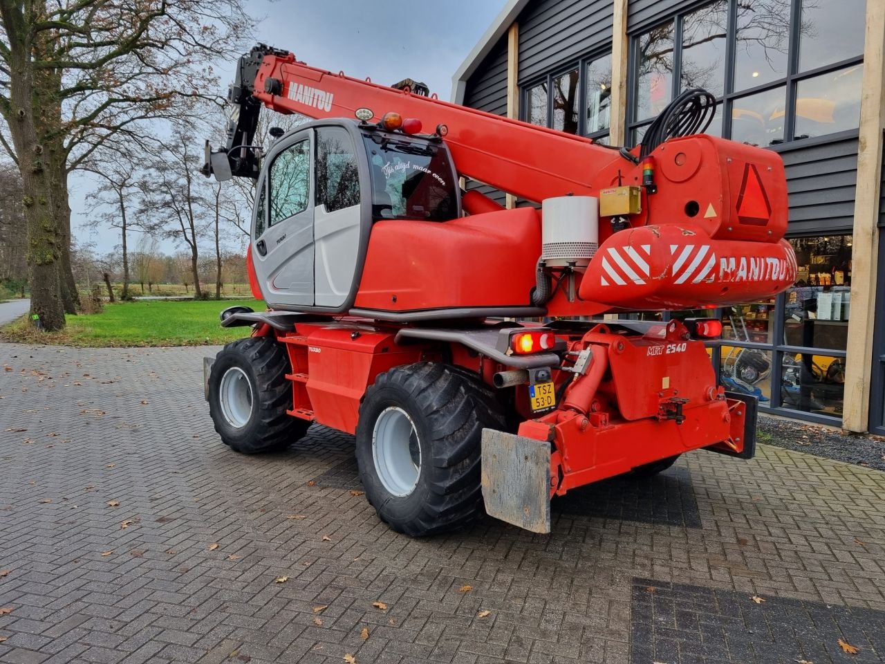 Teleskoplader del tipo Manitou MRT 2540, Gebrauchtmaschine In Lunteren (Immagine 3)