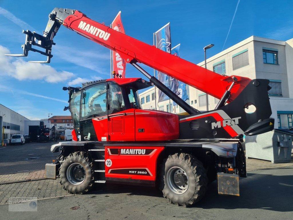 Teleskoplader du type Manitou MRT 2660 Vision + AC, Gebrauchtmaschine en Friedrichsdorf (Photo 3)