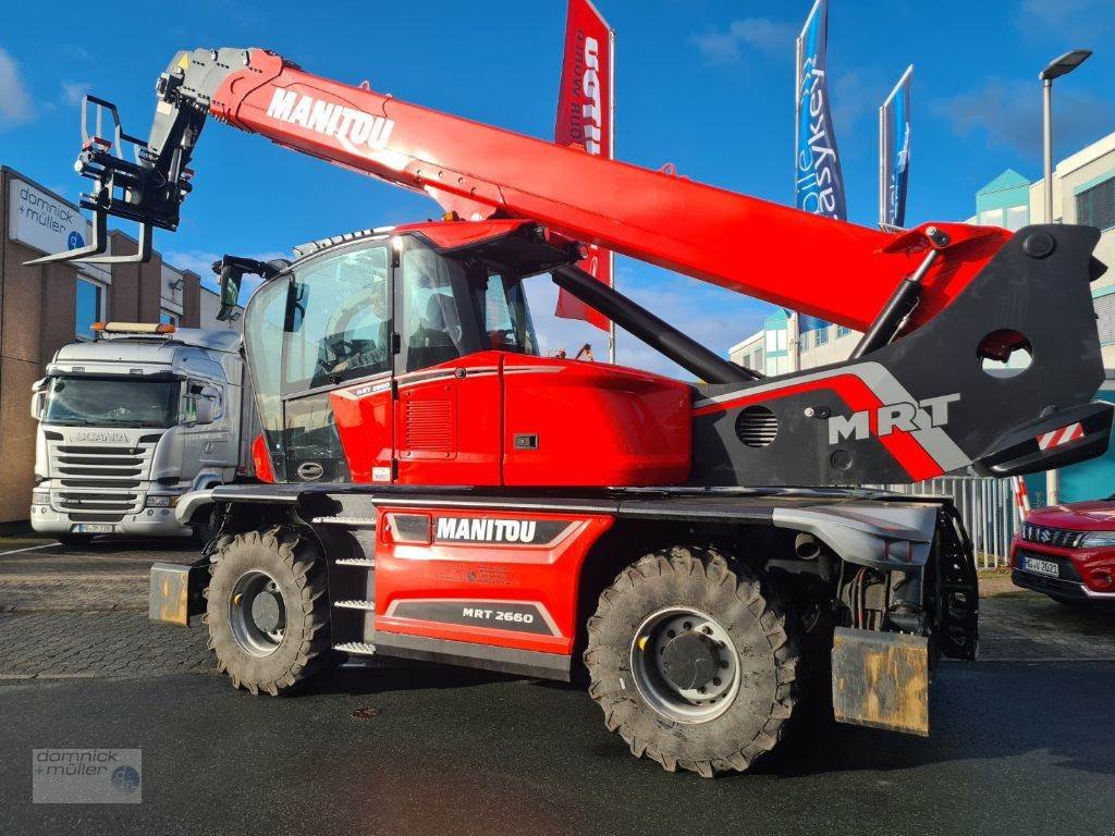 Teleskoplader of the type Manitou MRT 2660 Vision + AC, Gebrauchtmaschine in Friedrichsdorf (Picture 2)