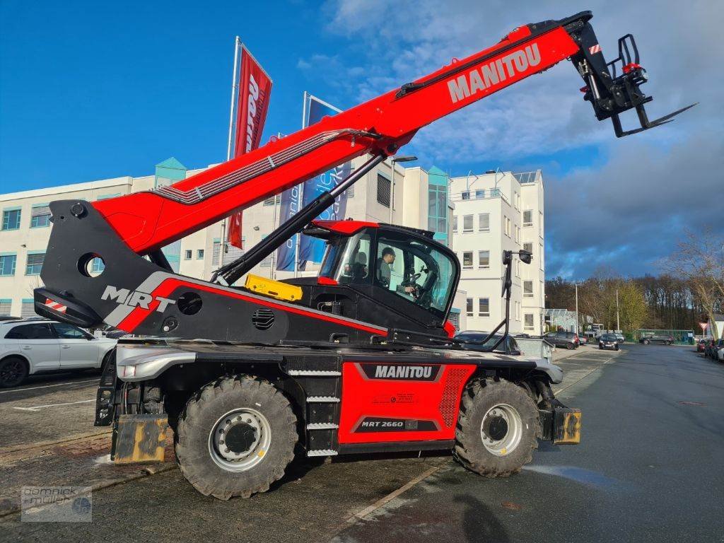 Teleskoplader of the type Manitou MRT 2660 Vision + AC, Gebrauchtmaschine in Friedrichsdorf (Picture 8)