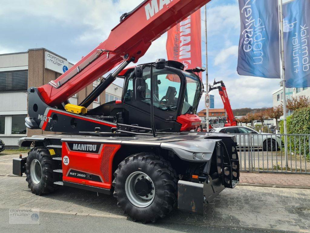 Teleskoplader typu Manitou MRT 2660 Vision + AC, Gebrauchtmaschine w Friedrichsdorf (Zdjęcie 7)