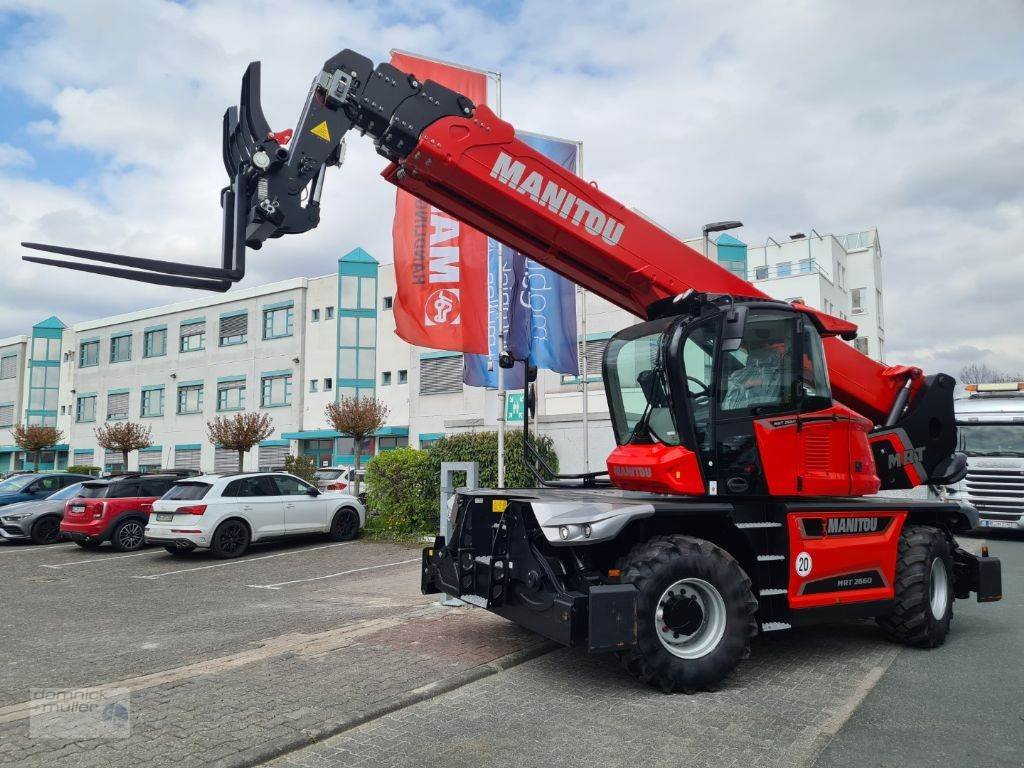 Teleskoplader of the type Manitou MRT 2660 Vision + AC, Gebrauchtmaschine in Friedrichsdorf (Picture 1)