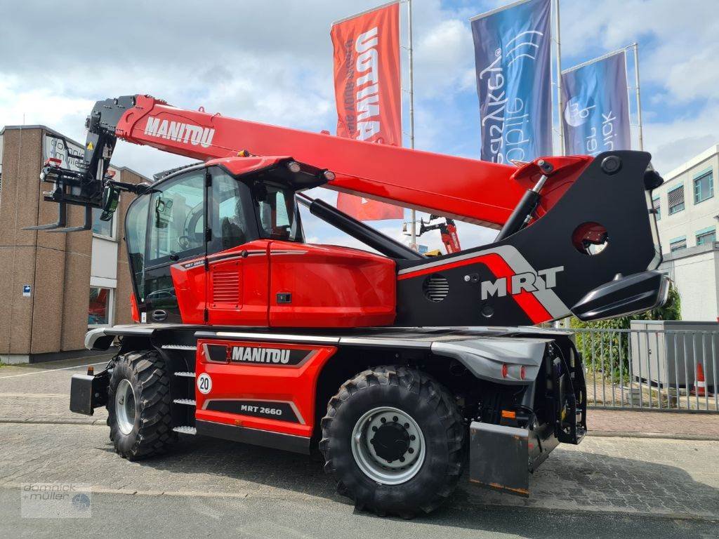 Teleskoplader typu Manitou MRT 2660 Vision + AC, Gebrauchtmaschine w Friedrichsdorf (Zdjęcie 3)