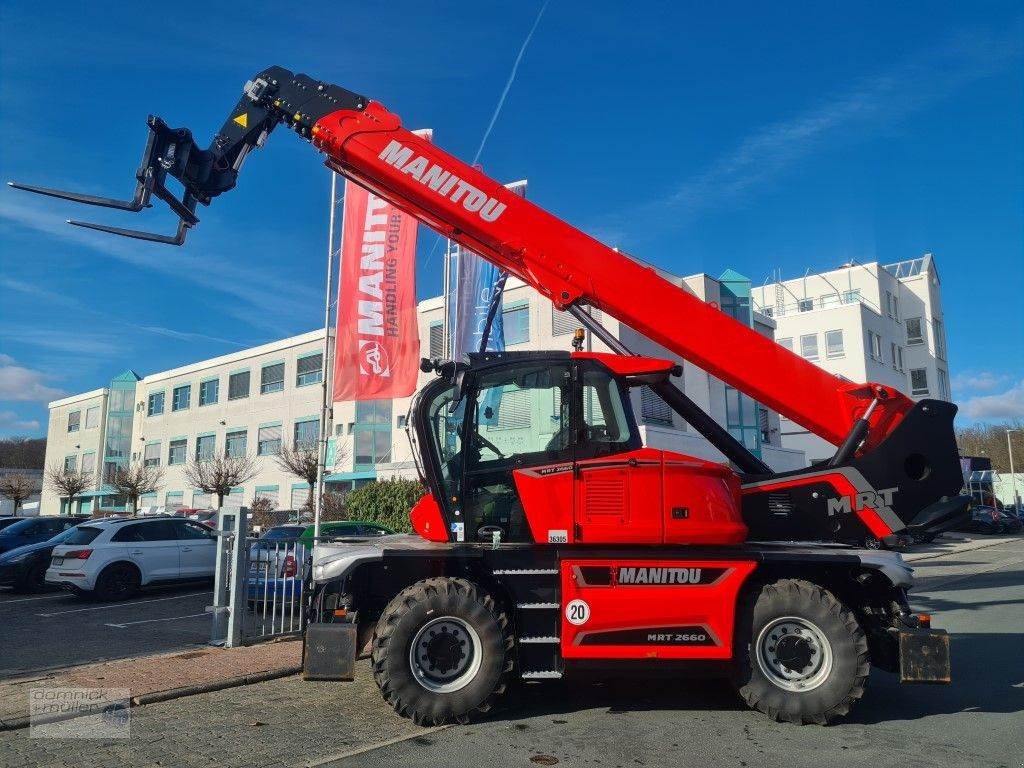 Teleskoplader del tipo Manitou MRT 2660 Vision + AC, Gebrauchtmaschine en Friedrichsdorf (Imagen 2)