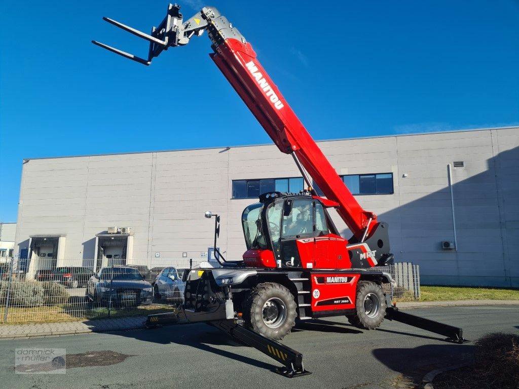 Teleskoplader van het type Manitou MRT 2660 Vision + AC, Gebrauchtmaschine in Friedrichsdorf (Foto 10)