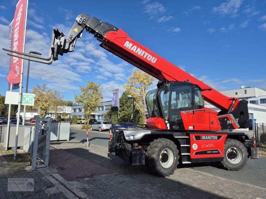 Teleskoplader Türe ait Manitou MRT 2660 Vision + AC, Gebrauchtmaschine içinde Friedrichsdorf (resim 4)