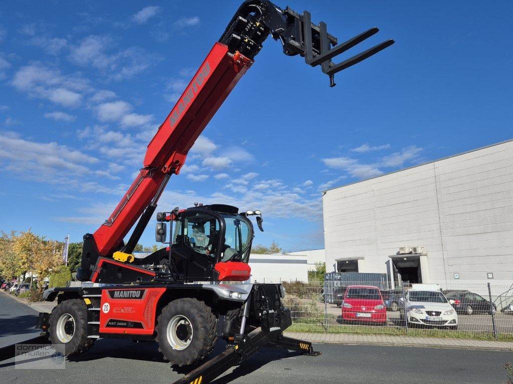 Teleskoplader del tipo Manitou MRT 2660 Vision + AC, Gebrauchtmaschine In Friedrichsdorf (Immagine 10)