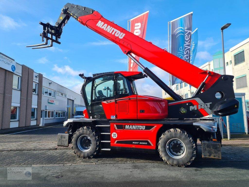 Teleskoplader typu Manitou MRT 3060 Vision + AC, Gebrauchtmaschine w Friedrichsdorf (Zdjęcie 3)