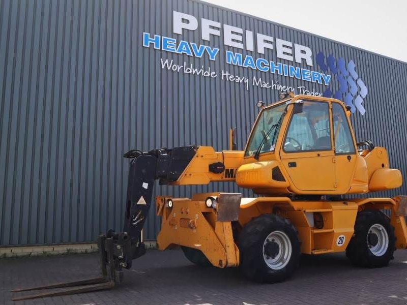 Teleskoplader van het type Manitou MRT1840 EASY Diesel, 4x4x4 Drive, 18m Lifting Heig, Gebrauchtmaschine in Groenlo (Foto 1)