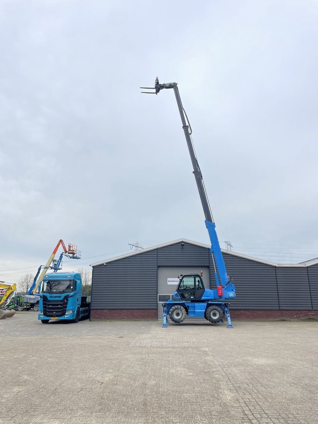 Teleskoplader типа Manitou MRT1840 easy roterende verreiker BJ 2021, Gebrauchtmaschine в Neer (Фотография 5)