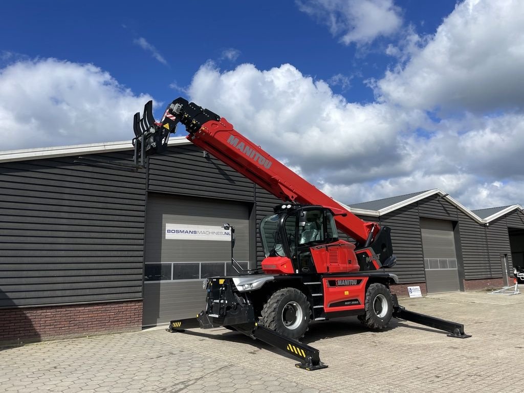 Teleskoplader du type Manitou MRT2660 roterende verreiker NIEUW &euro;2975 LEASE, Neumaschine en Neer (Photo 7)