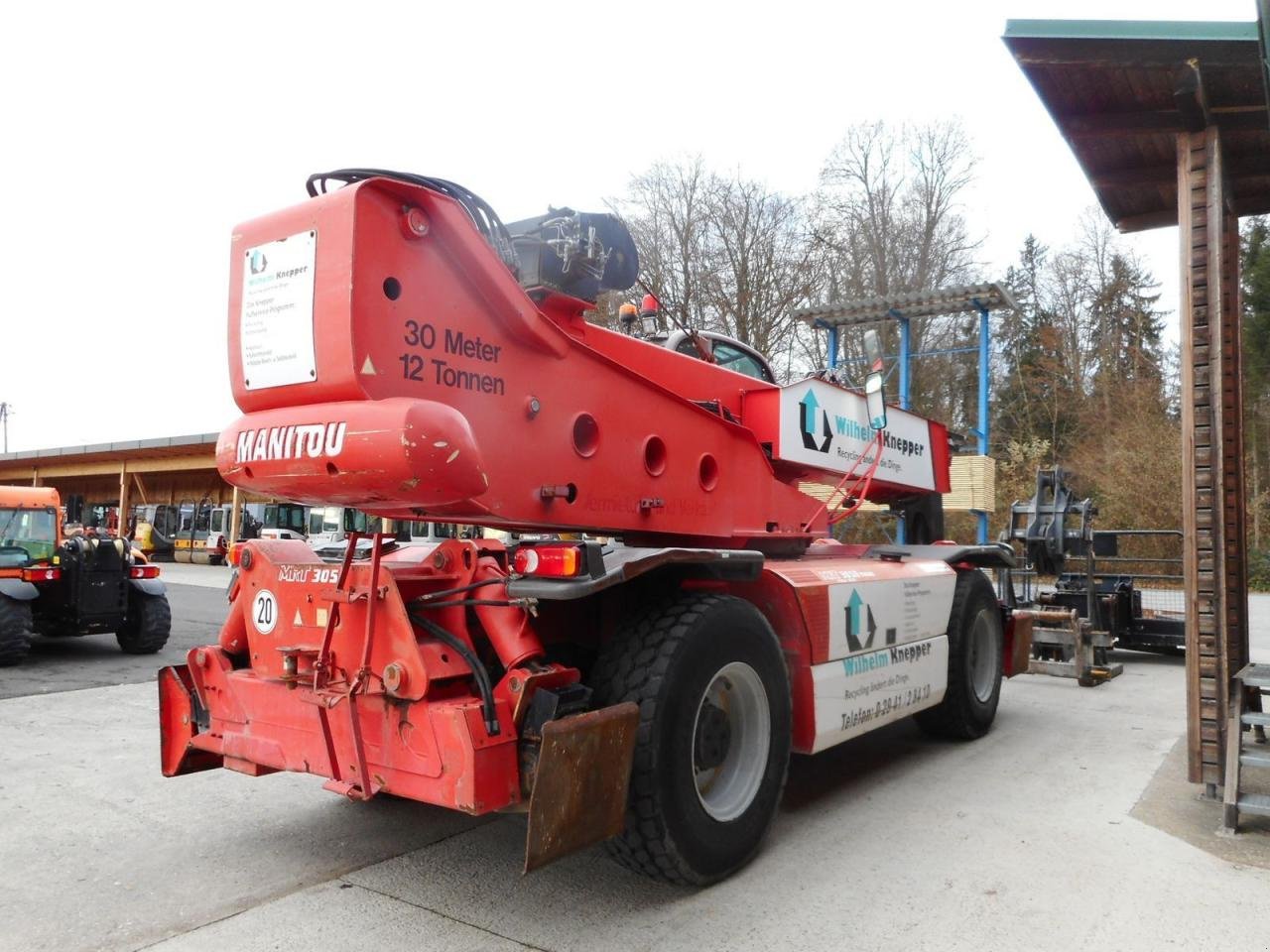 Teleskoplader of the type Manitou mrt3050 privilege ( funk + 4 anbauteile ) 30m 5t, Gebrauchtmaschine in ST. NIKOLAI/DR. (Picture 4)