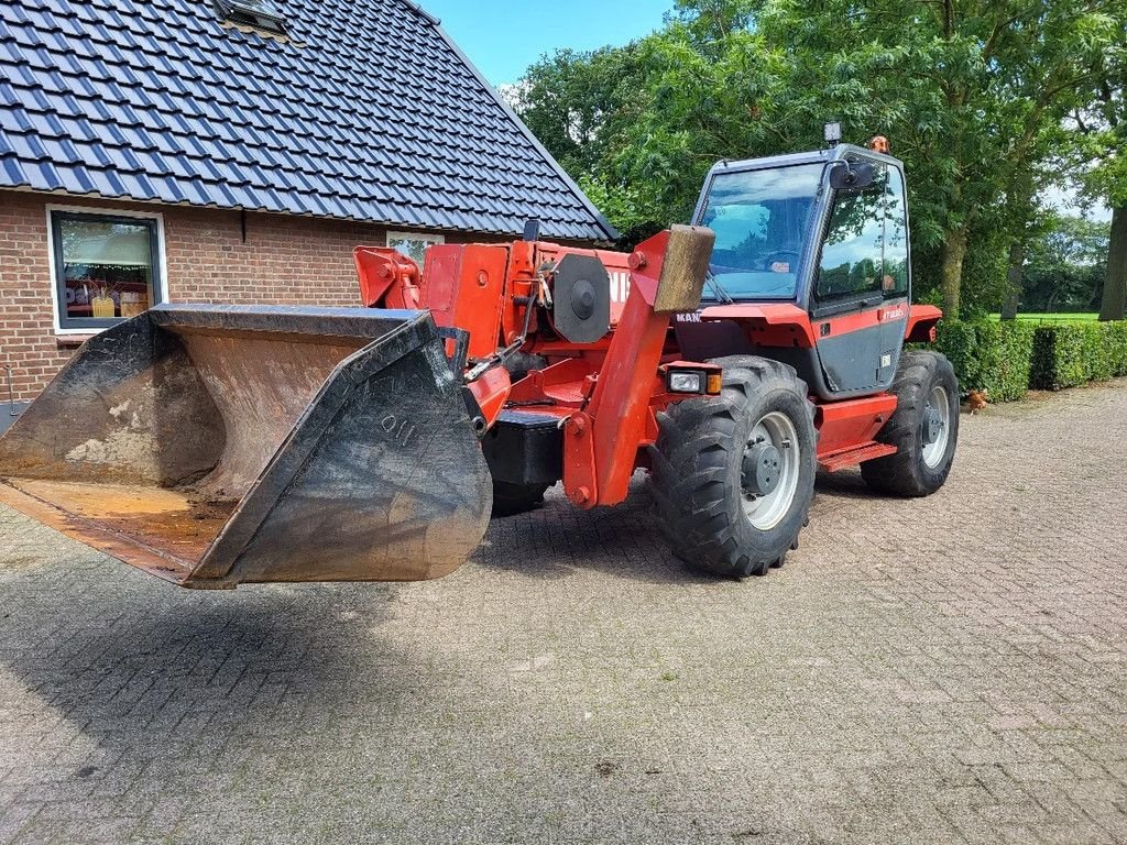 Teleskoplader typu Manitou MT 1232s verreiker lepels/bak, Gebrauchtmaschine w Lunteren (Zdjęcie 4)