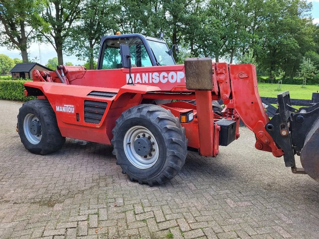 Teleskoplader от тип Manitou MT 1232s verreiker lepels/bak, Gebrauchtmaschine в Lunteren (Снимка 3)