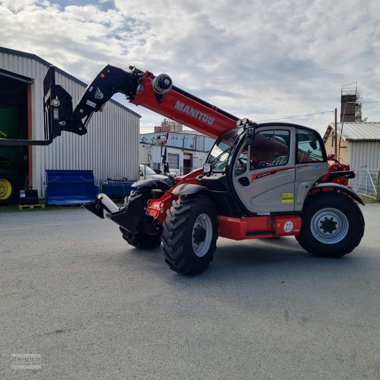 Teleskoplader van het type Manitou MT 1335 HA Easy, Neumaschine in Drebach (Foto 1)