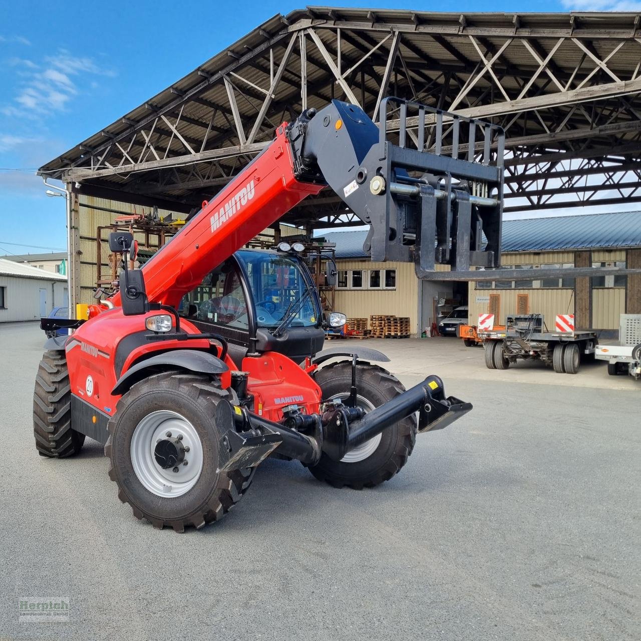 Teleskoplader of the type Manitou MT 1335 HA Easy, Neumaschine in Drebach (Picture 3)